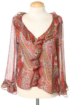Blusa de manga larga XS Zara, foto 1 de 2