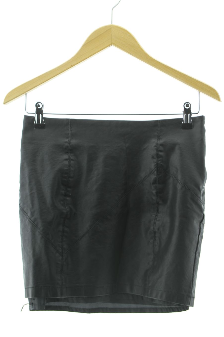 Aufwändiger Rock von Noisy may Größe XS, Farbe Schwarz, aus Synthetisch für