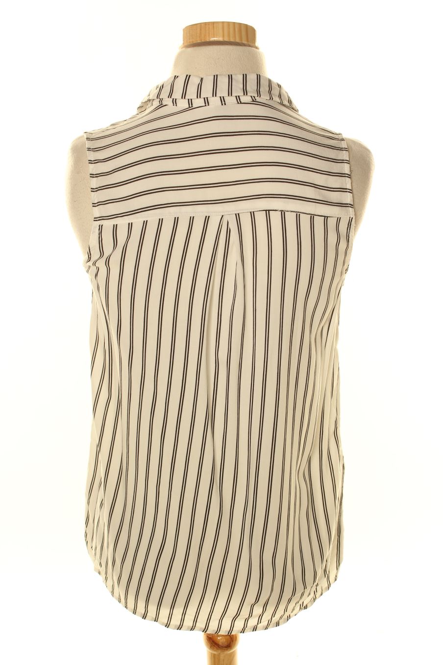 Camisa sin mangas de H&M de la talla 34, de color rayas