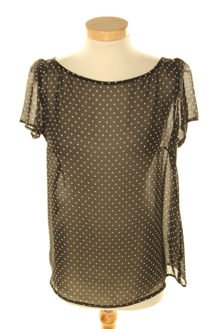 Blouse à manches courtes Best Mountain de la taille M, de couleur noir