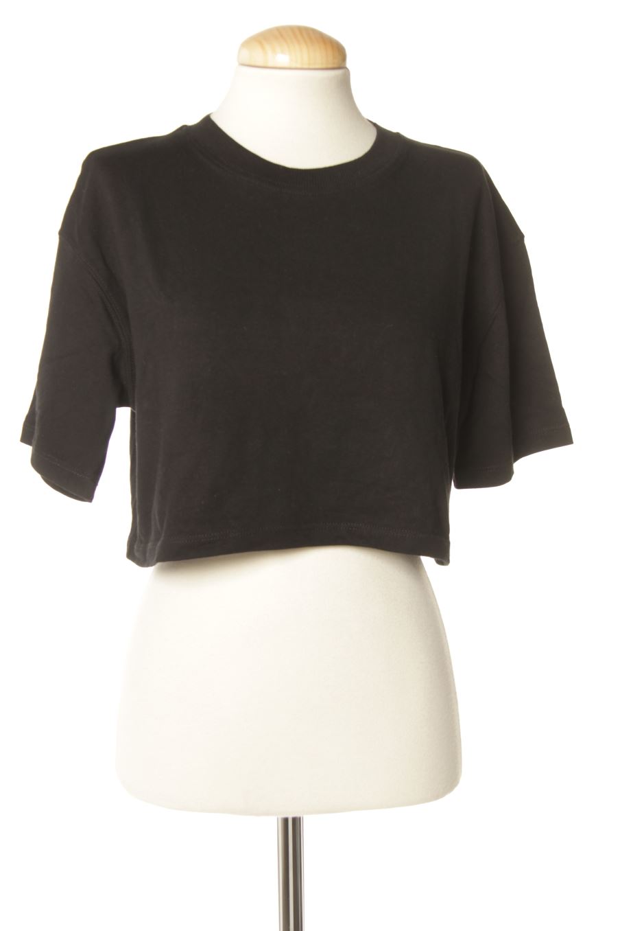 T-shirt Zara de la taille S, de couleur noir