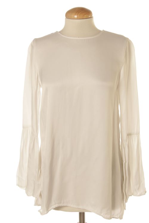 Blusa a maniche lunghe