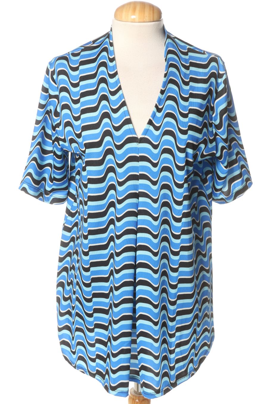 Blusa de manga corta de PERCENTIL de la talla XL, de color estampado