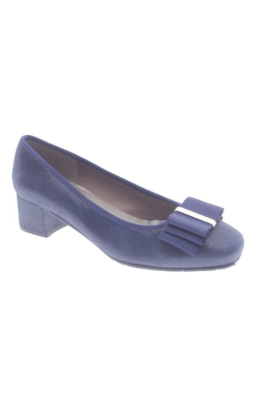 Chaussures à talons de strover de la taille 38, de couleur bleu marine de