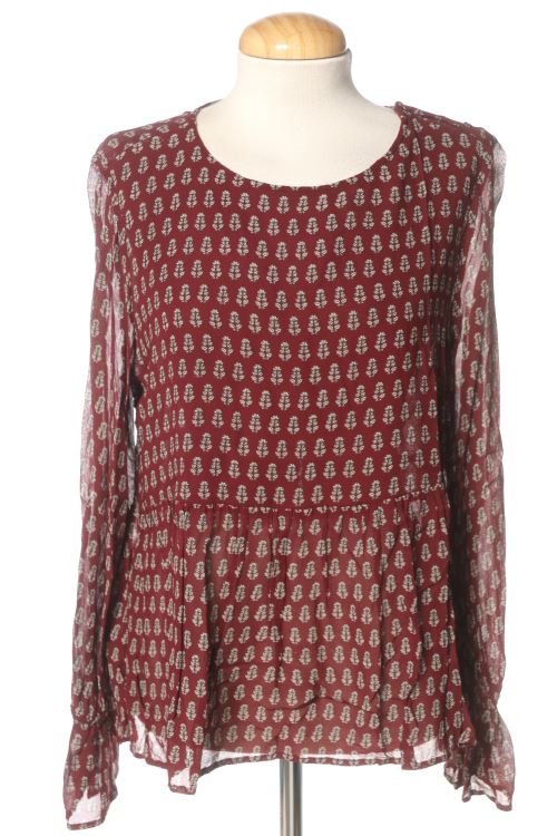Langärmelige Bluse