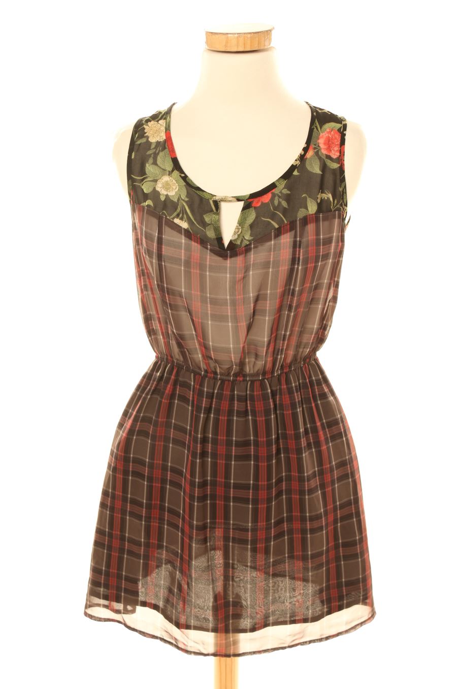 Vestido casual de Mango de la talla XS, de color estampado