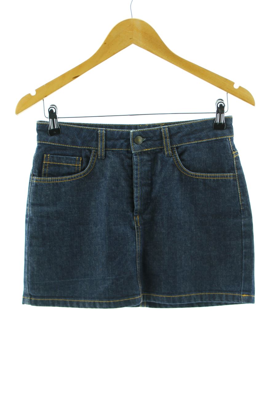 Jupe Topshop de la taille 38, de couleur bleu de denim