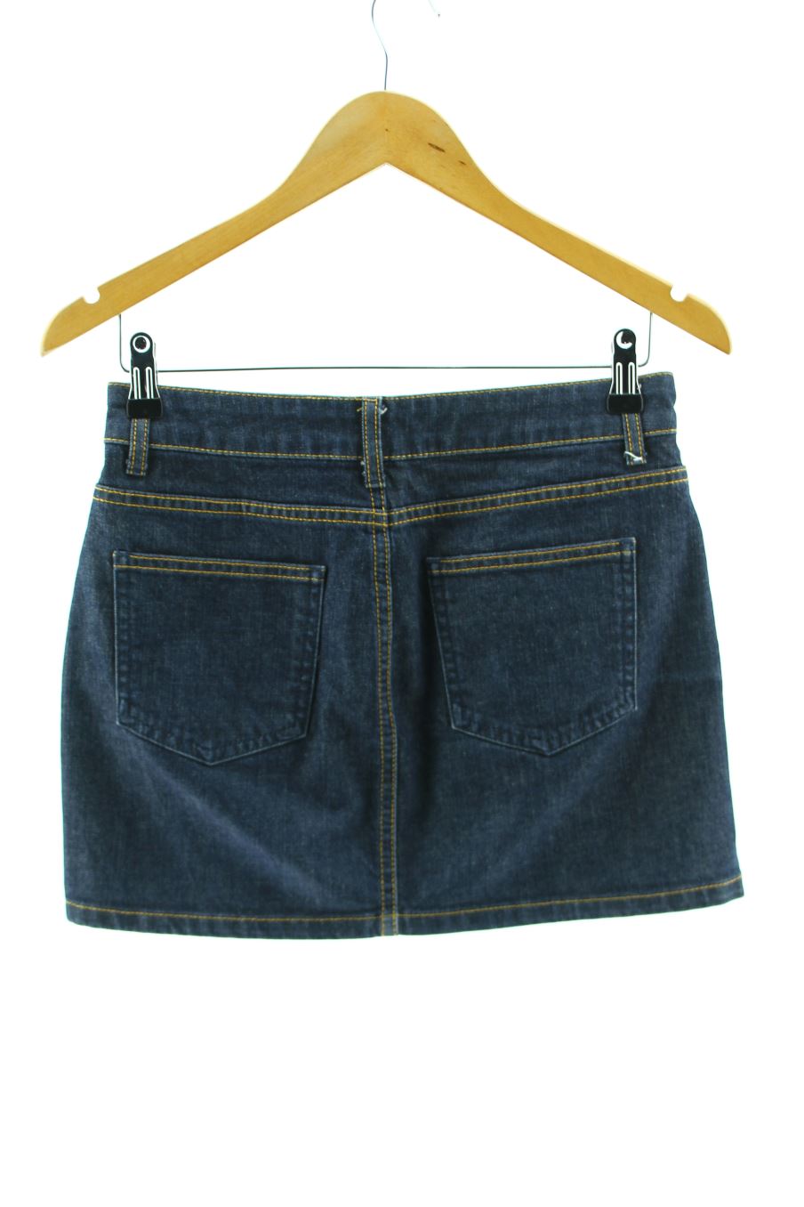 Jupe Topshop de la taille 38, de couleur bleu de denim