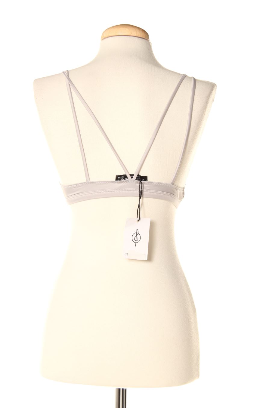 Top de Stradivarius de la talla S, de color gris