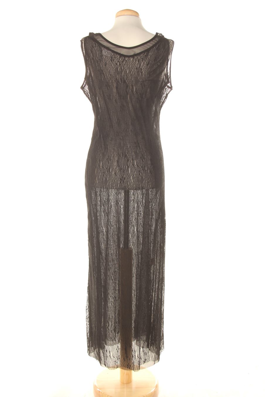 Vestido casual de Made in italy de la talla L, de color negro