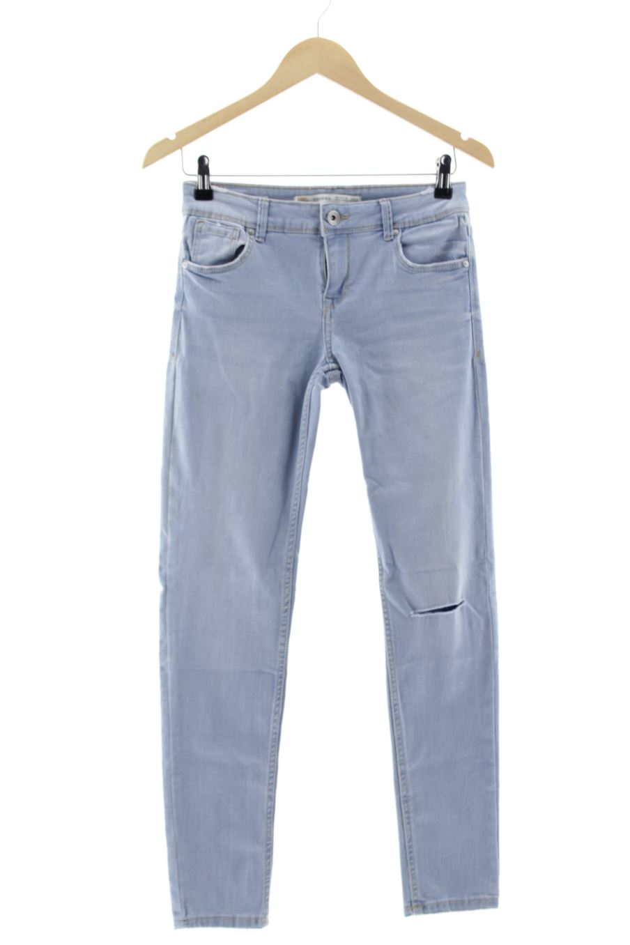 Jeans von Bershka Größe 36, Farbe Blau, aus Jeanskleidung für