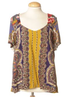 Blouse à manches courtes 48 Anthropologie