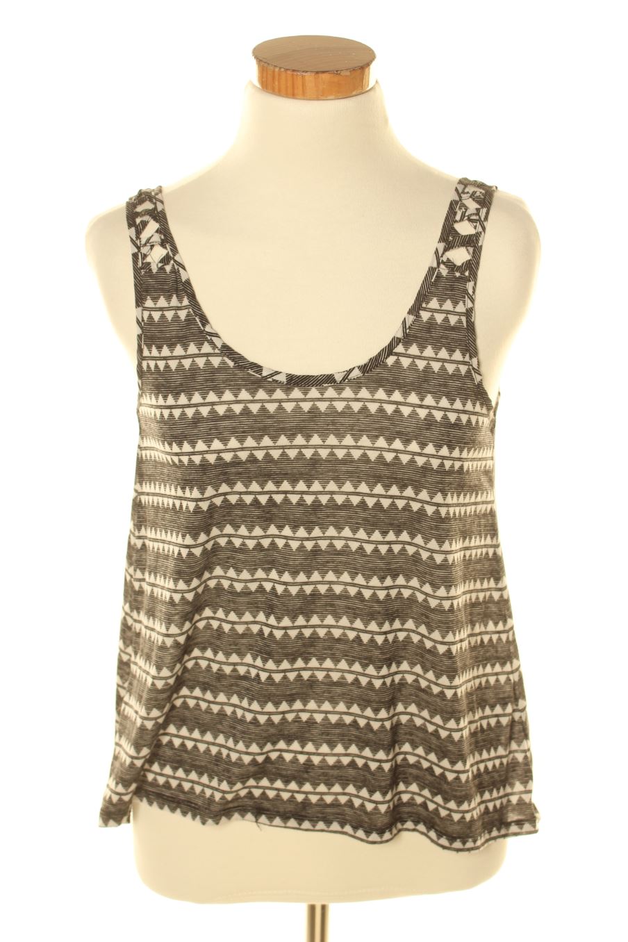 Top de H&M de la talla XS, de color negro