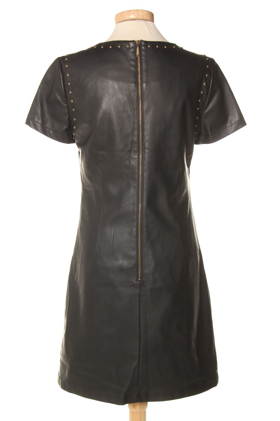 Robe Naf Naf de la taille 38, de couleur noir de synthétique