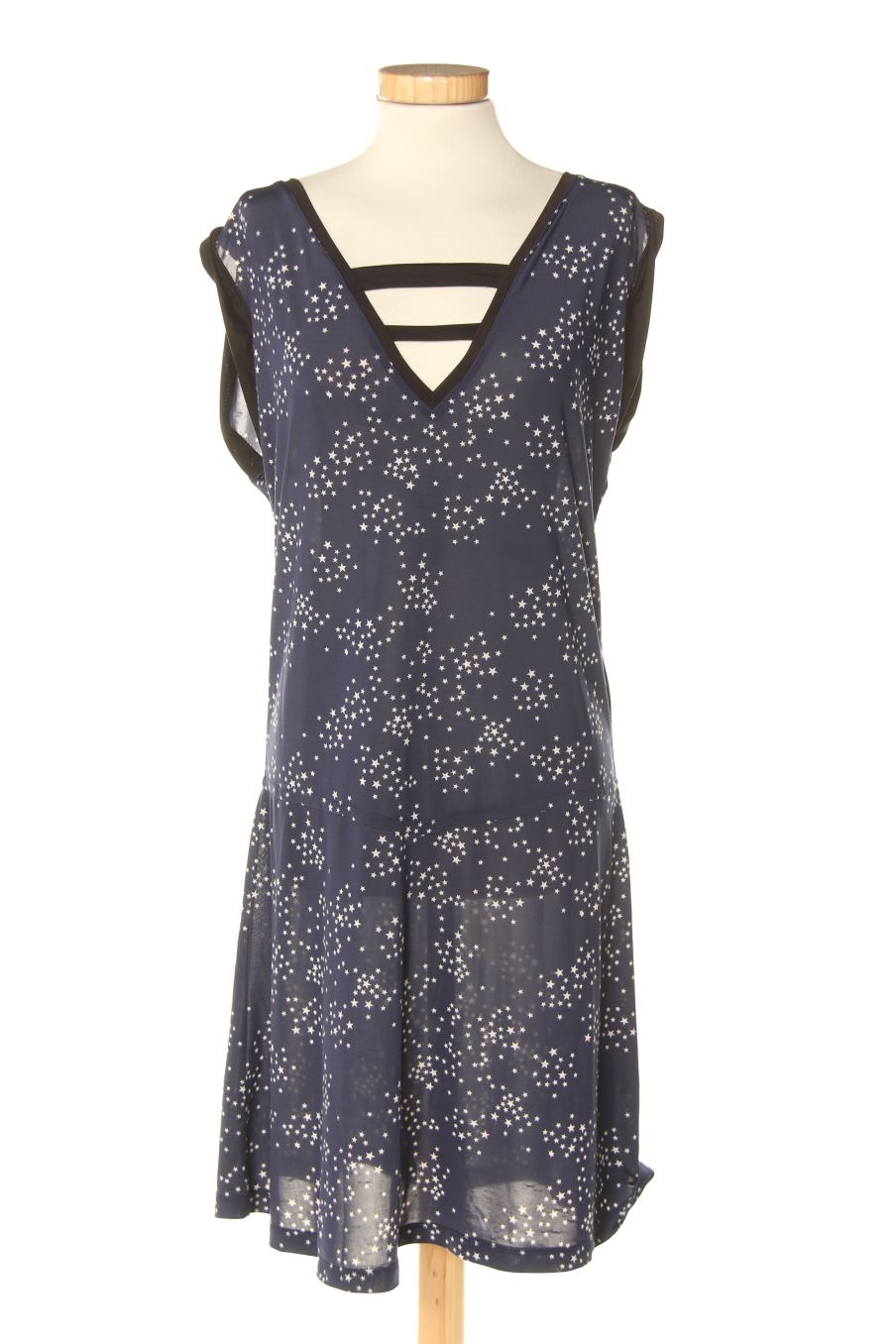 Robe casual La City de la taille M, de couleur bleu marine