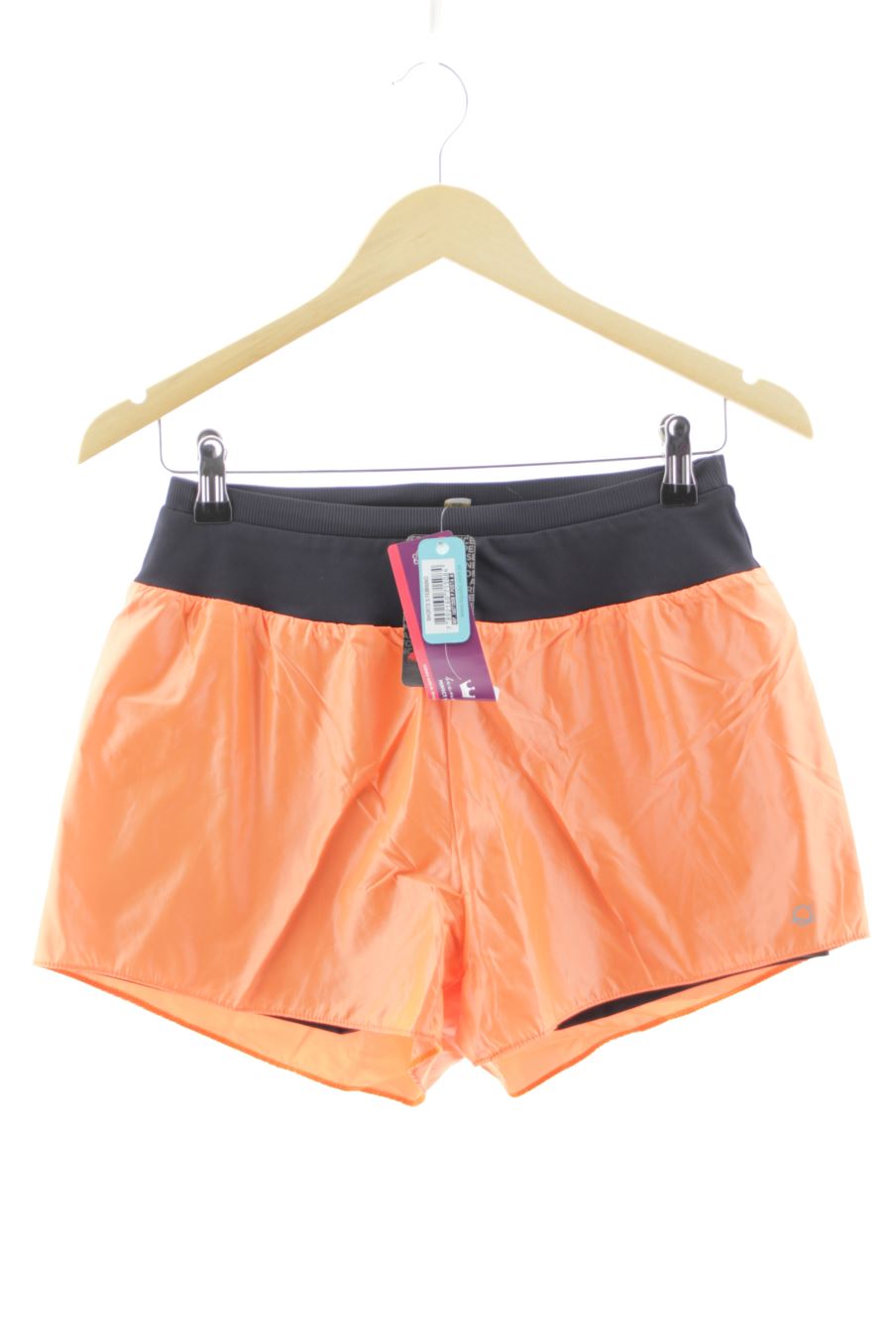 Pantalones cortos de deporte de Liquido de la talla M, de color naranja