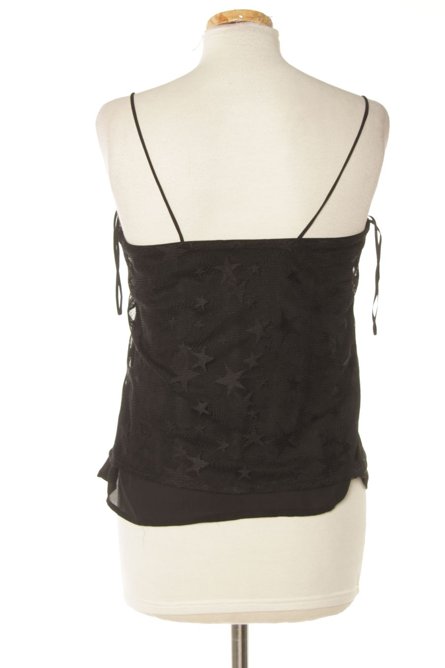 Top Mango de la taille XS, de couleur noir