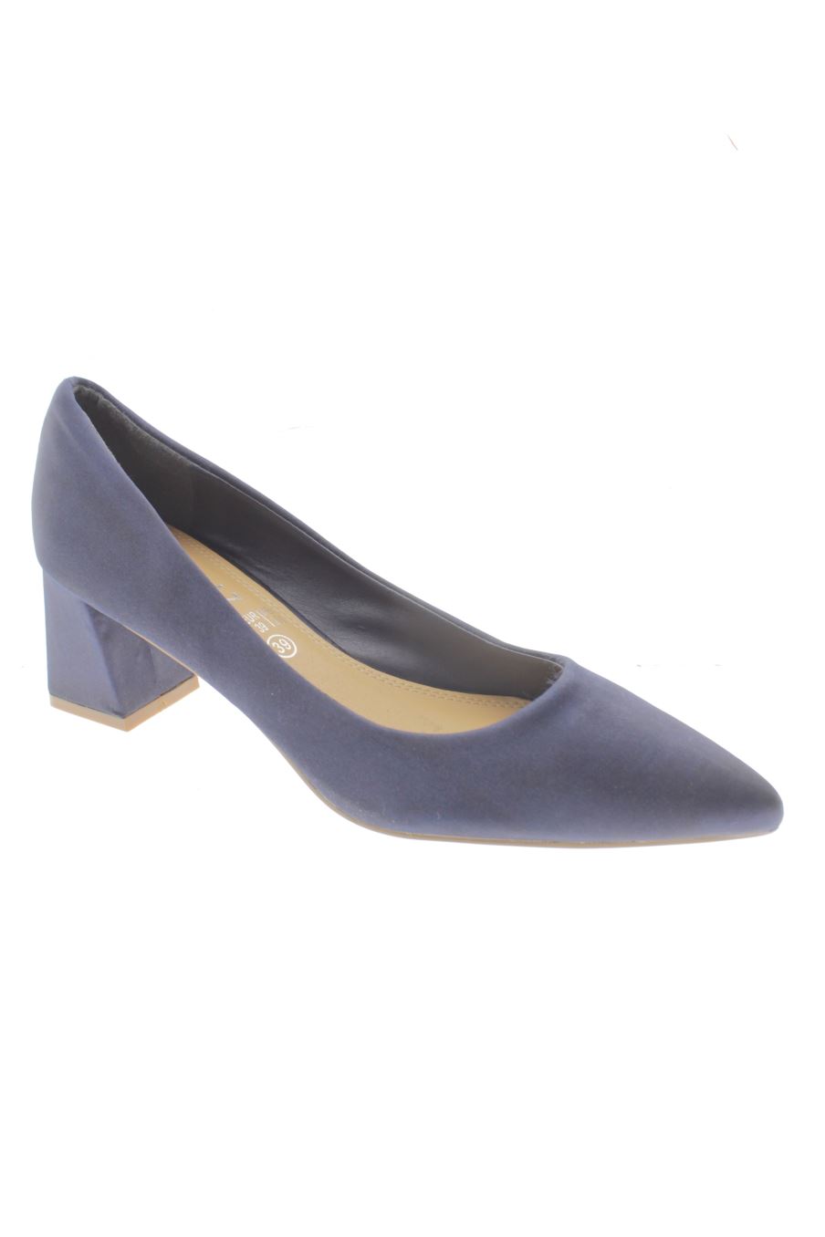 Zapatos de tacon de Mary Paz de la talla 39, de color azul marino de