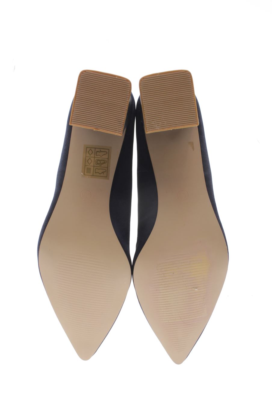 Zapatos de tacon de Mary Paz de la talla 39, de color azul marino de