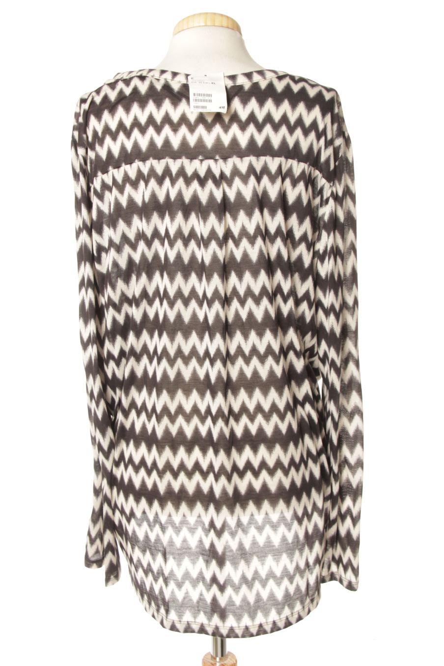 Blouse à manches longues H&M de la taille XL, de couleur imprimés