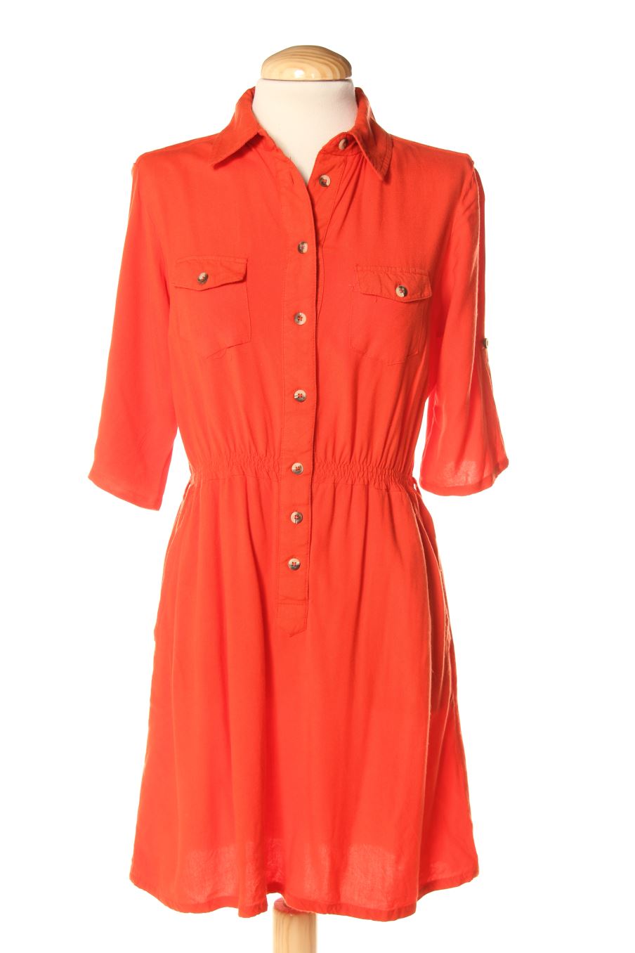 Einfaches Kleid von PERCENTIL Größe M, Farbe Orange, für