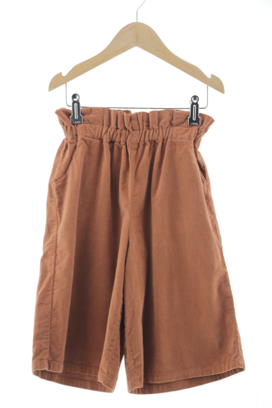 Pantalon Bonnet a Pompon de la taille 4 ans de velours côtelé avec une étiquette