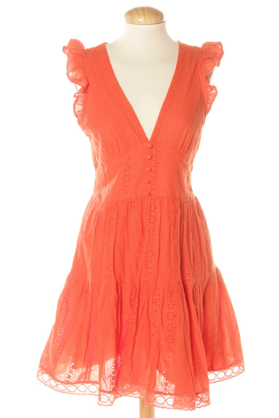 Vestito casual de Bisou`s Project de la talla S, de color arancione