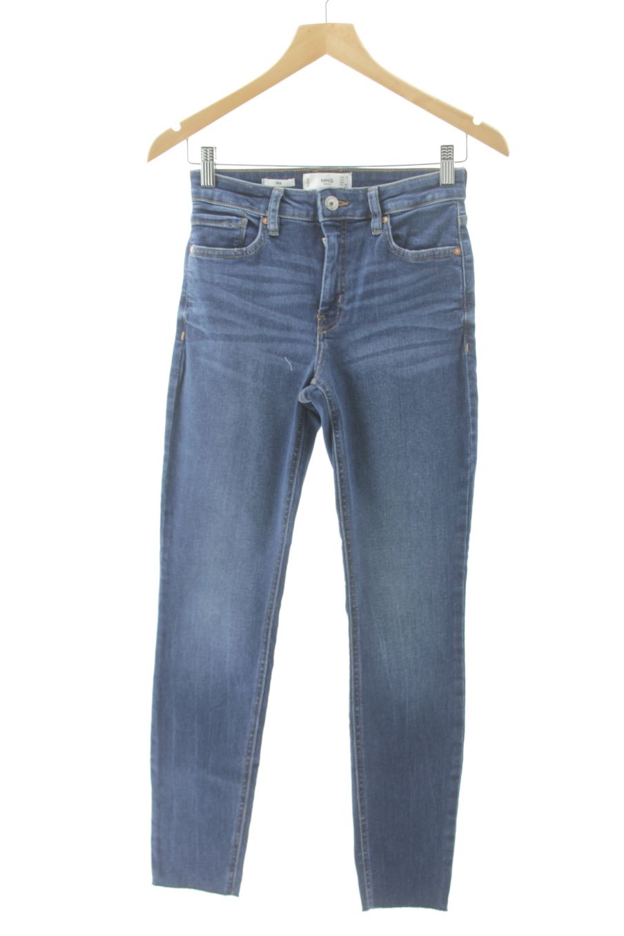 Jeans de Mango de la talla 36, de color blu