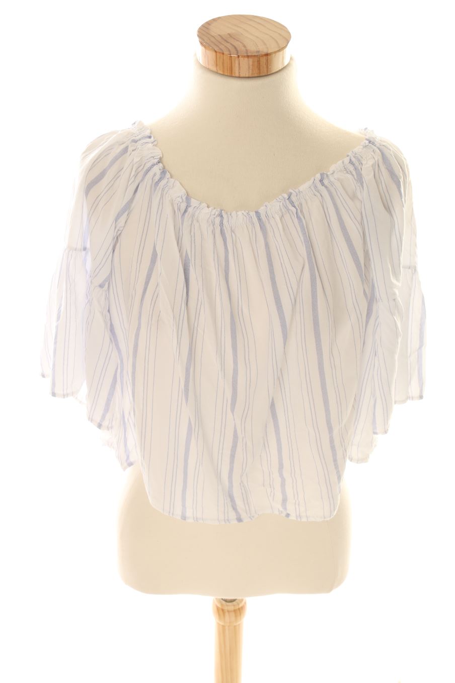 Blouse à manches courtes Made in italy de la taille 40, de couleur rayures