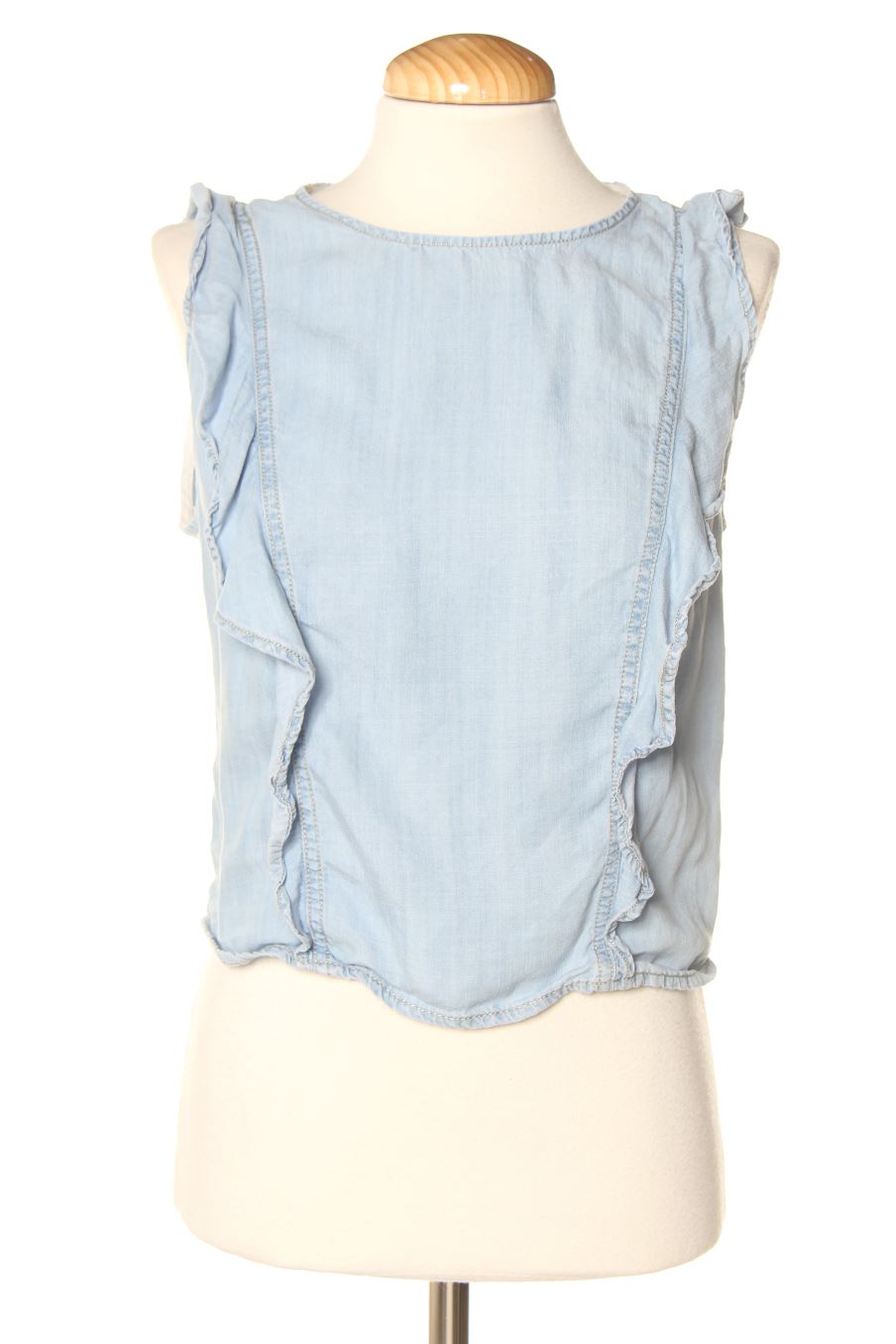 Top de Stradivarius de la talla S, de color blu