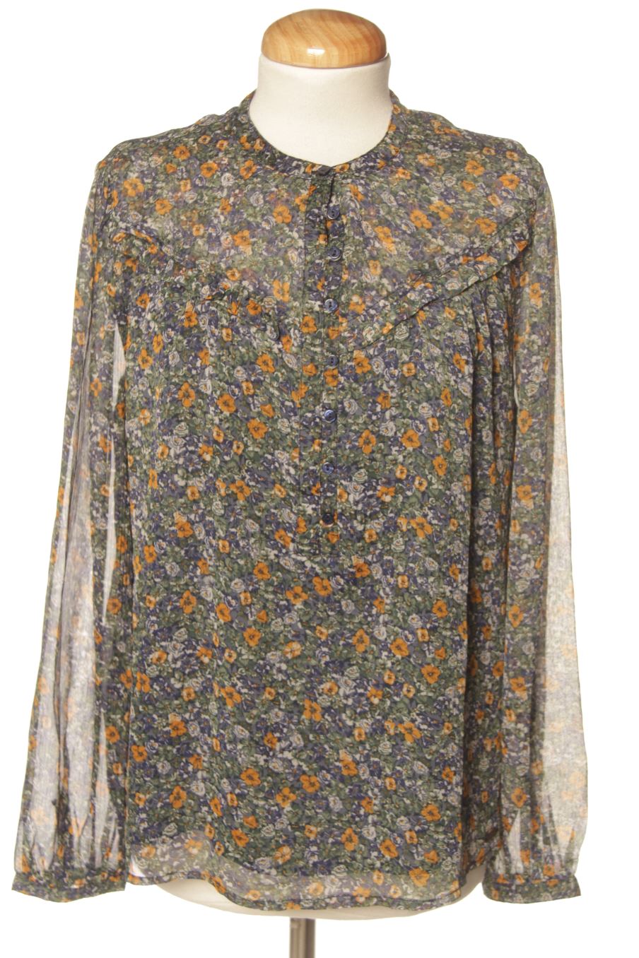 Blouse à manches longues Pepe Jeans de la taille S, de couleur fleurs