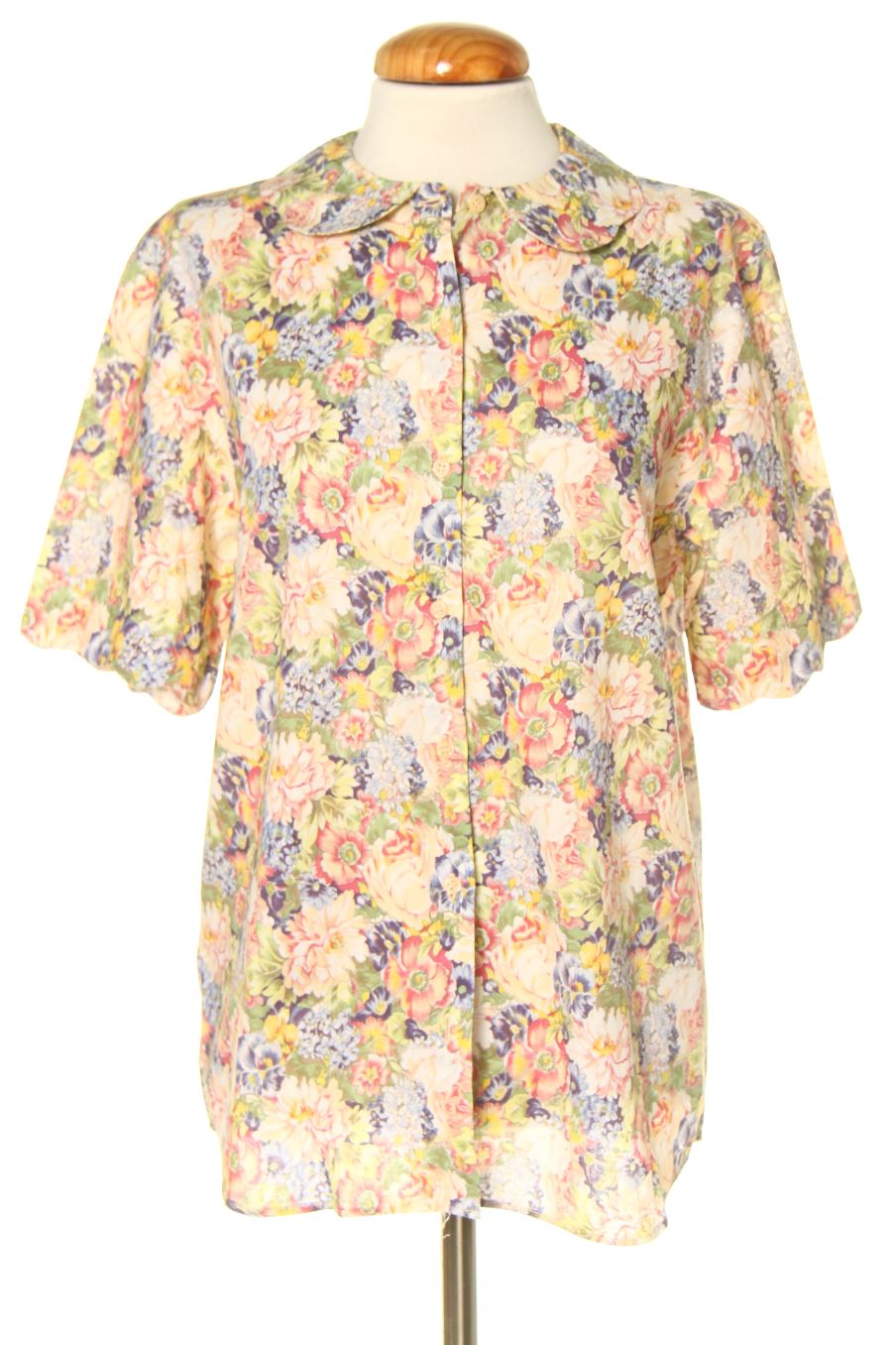 Chemise Cacharel de la taille L, de couleur fleurs