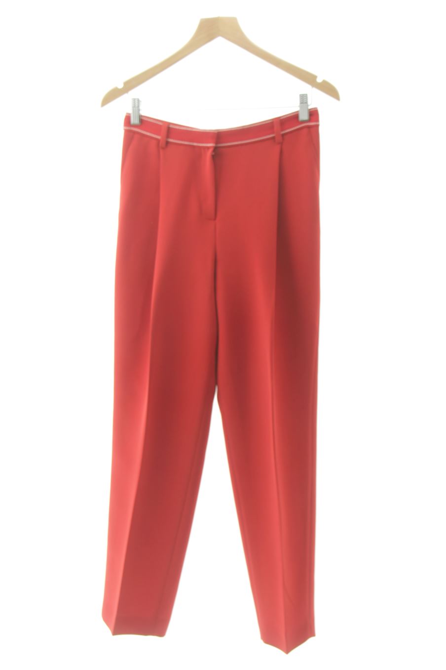 Pantalón de Purificación García de la talla 36, de color rojo