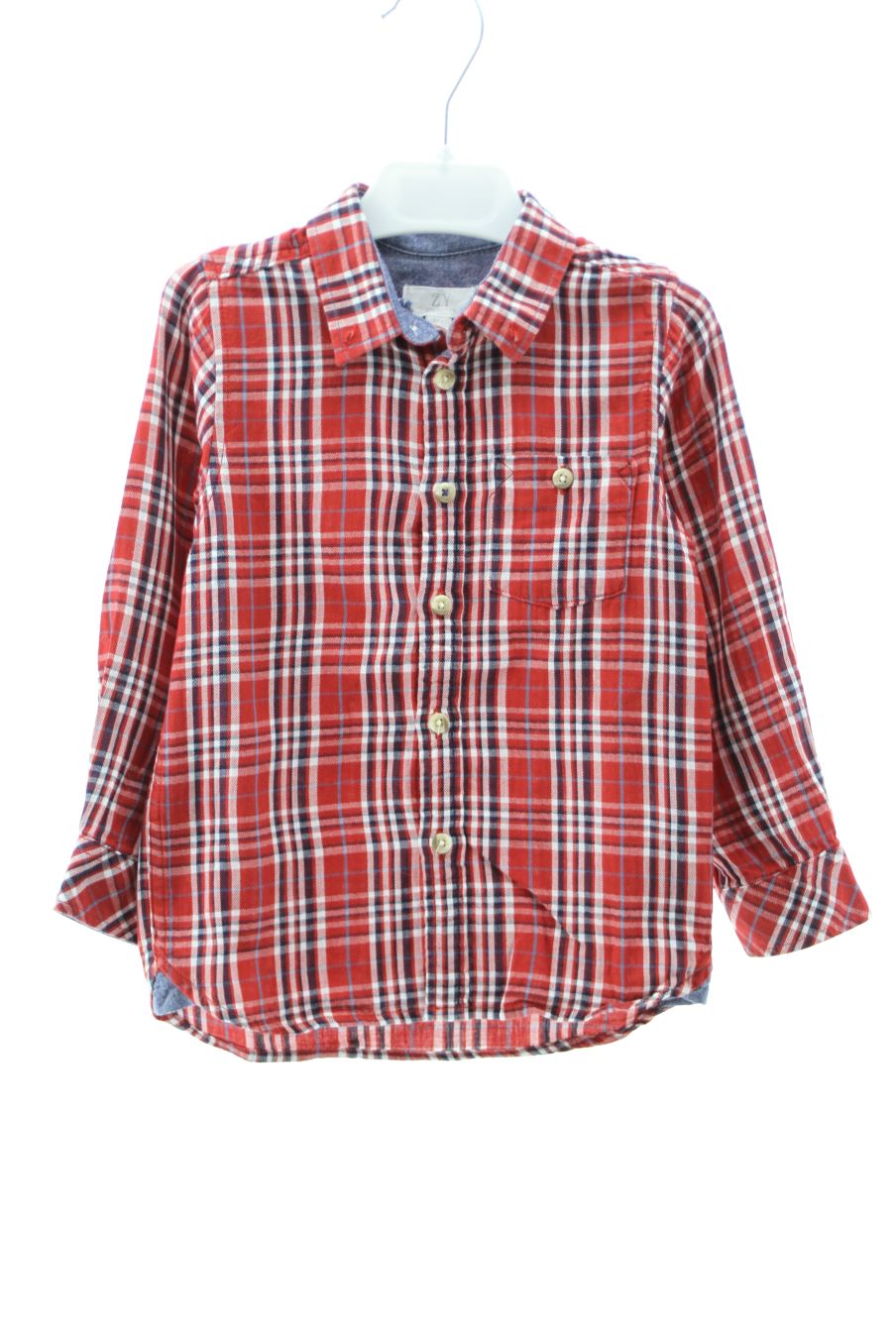 Camisa de manga larga de ZY de la talla 3 años de segunda mano