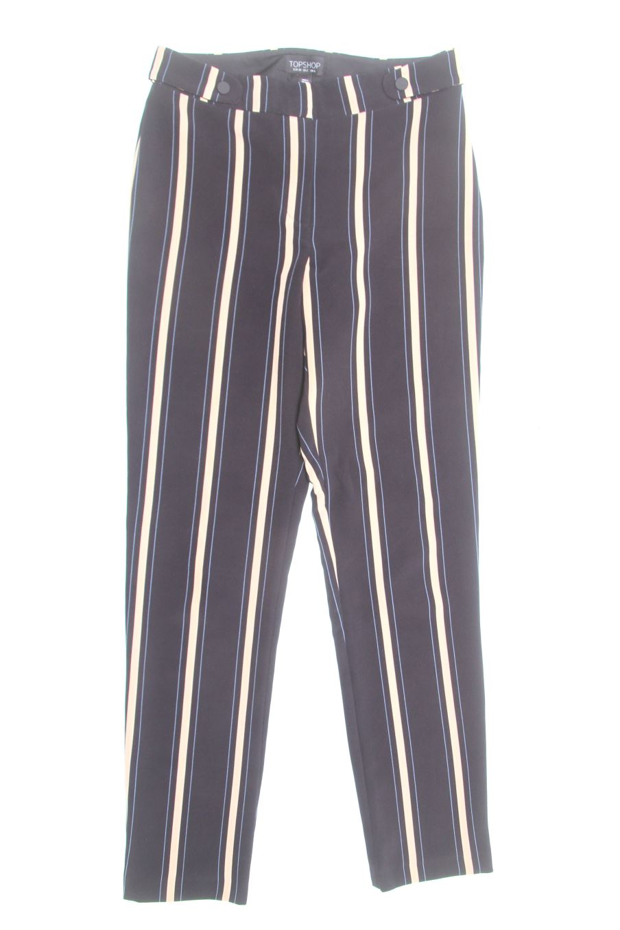 Pantalon Topshop de la taille 34, de couleur rayures