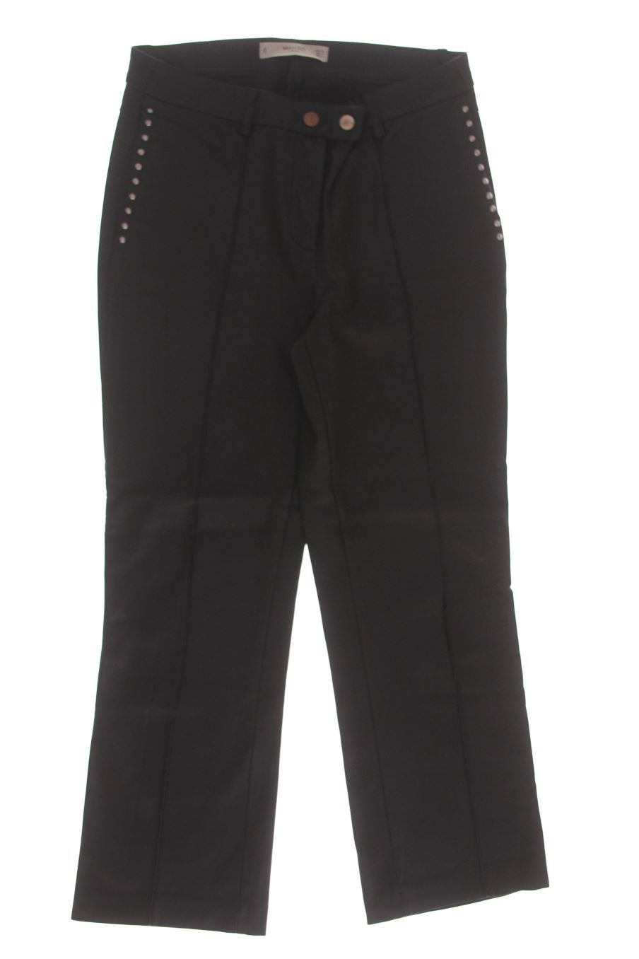 Pantaloni de Mango de la talla 36, de color nero