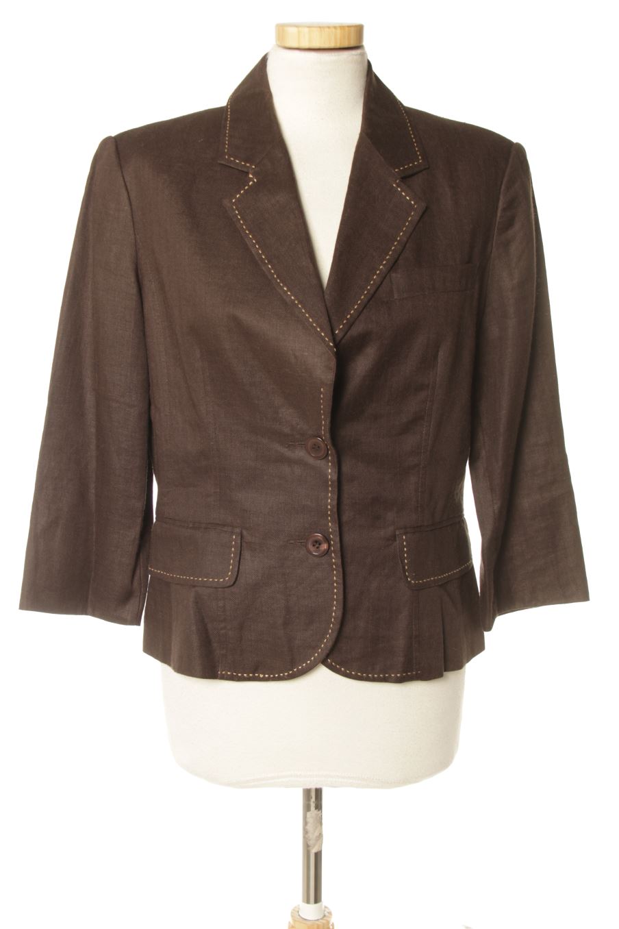 Blazer de Zara de la talla 42, de color marrón