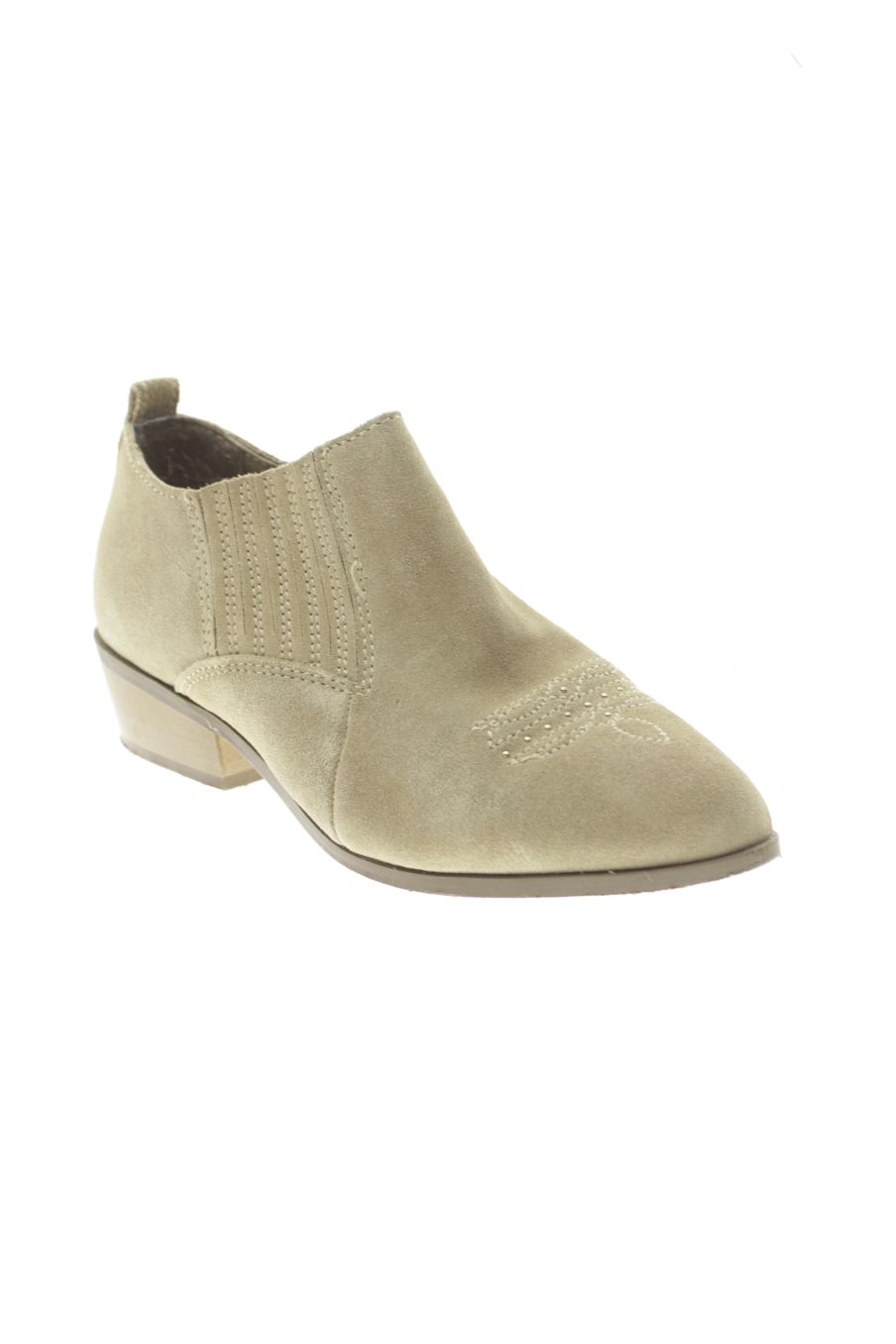 Botines de Cortefiel de la talla 37, de color beige de