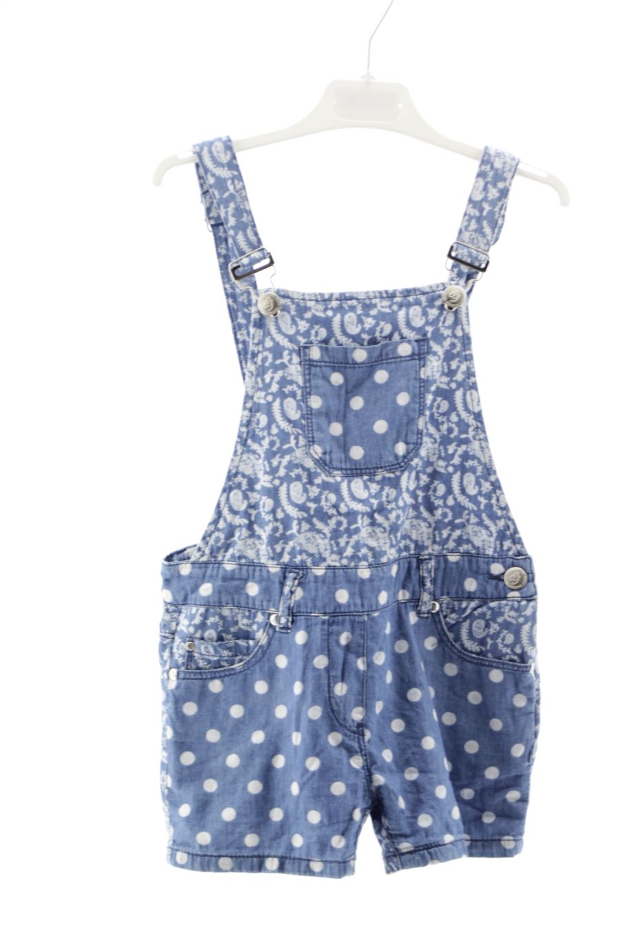 Pantalones de peto de Gaialuna de la talla 10 años de denim de segunda mano