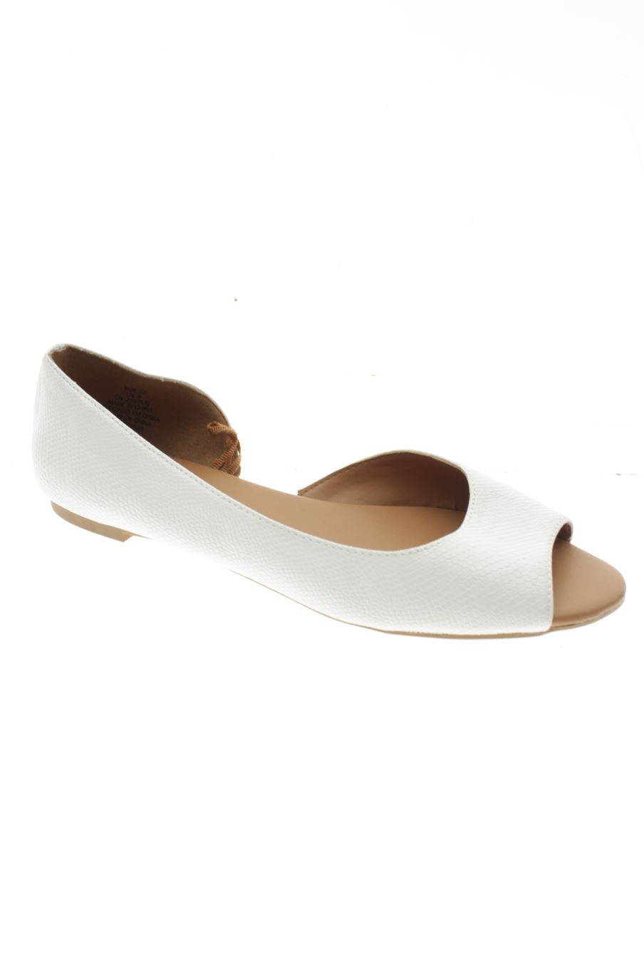 Sandalias planas de H&M de la talla 37, de color blanco de