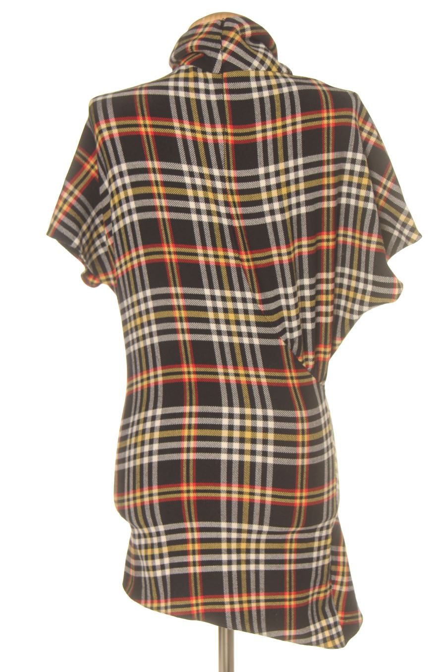 Robe casual Zara de la taille XS, de couleur carreaux
