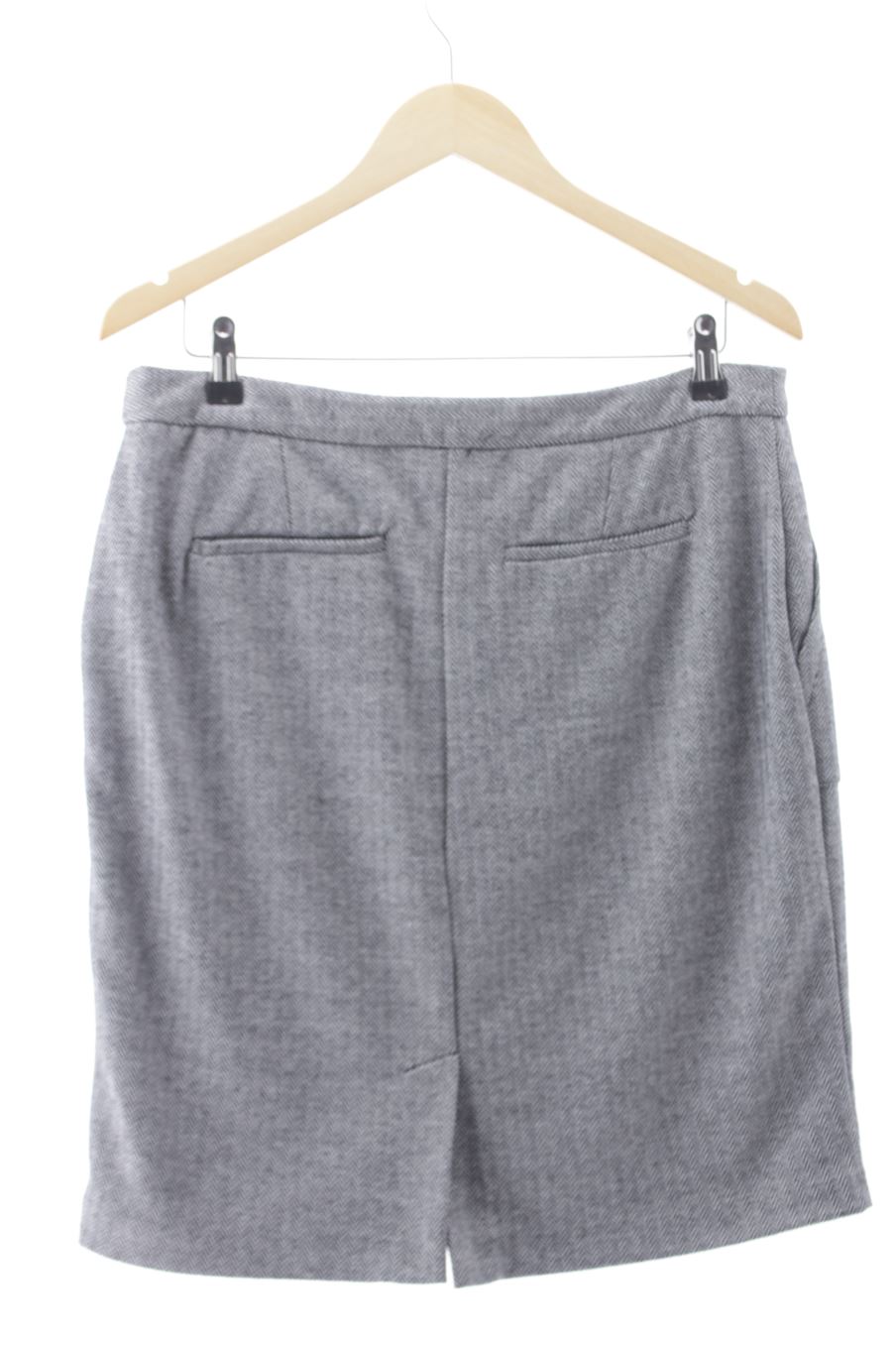 Jupe Cortefiel de la taille L, de couleur gris
