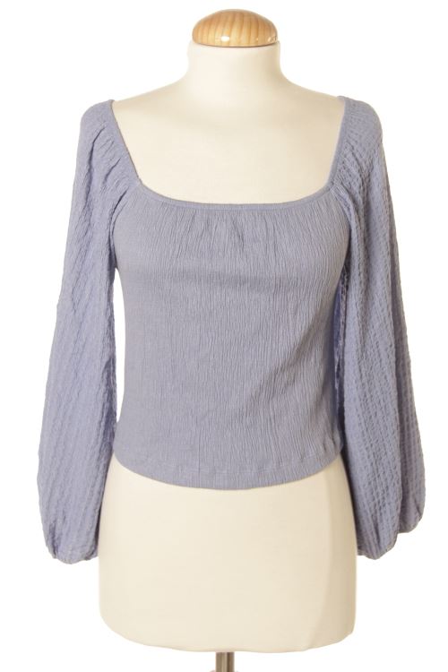 Blusa a maniche lunghe