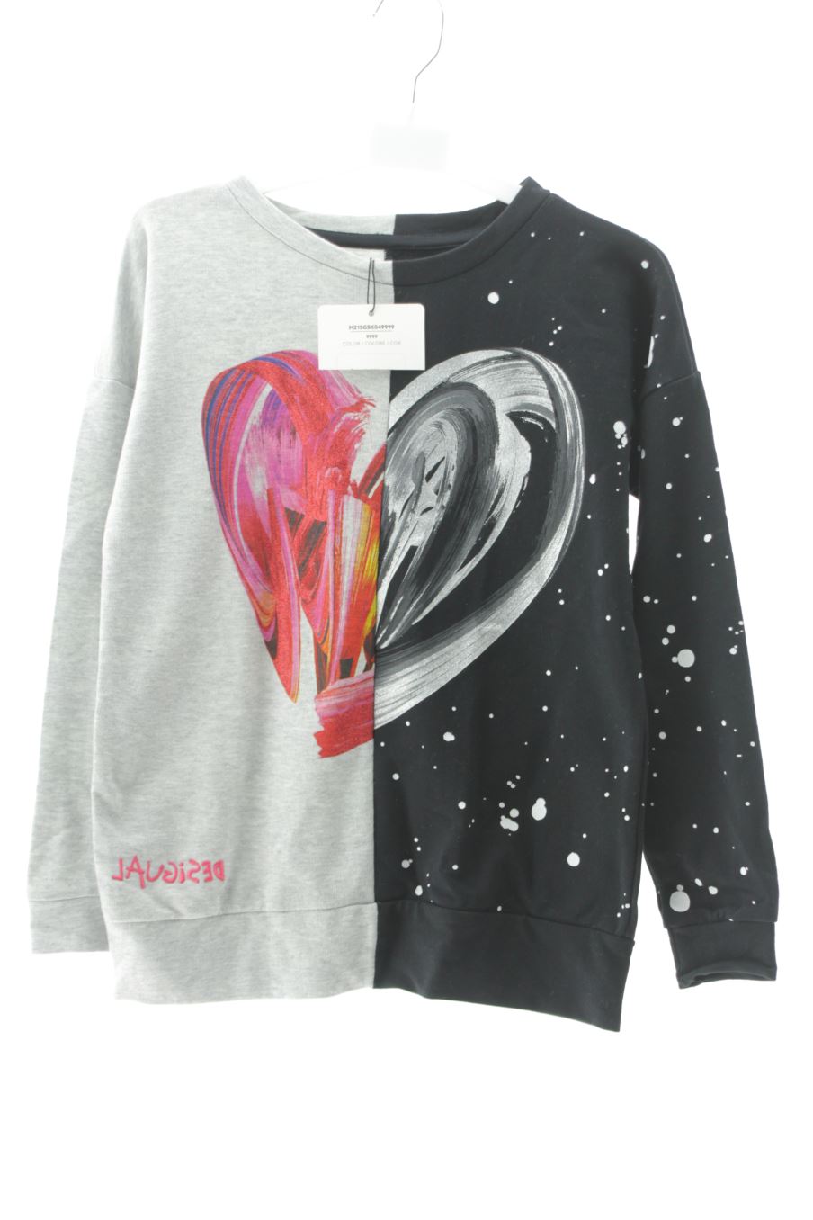 Sudadera de Desigual de la talla 7 años con etiqueta