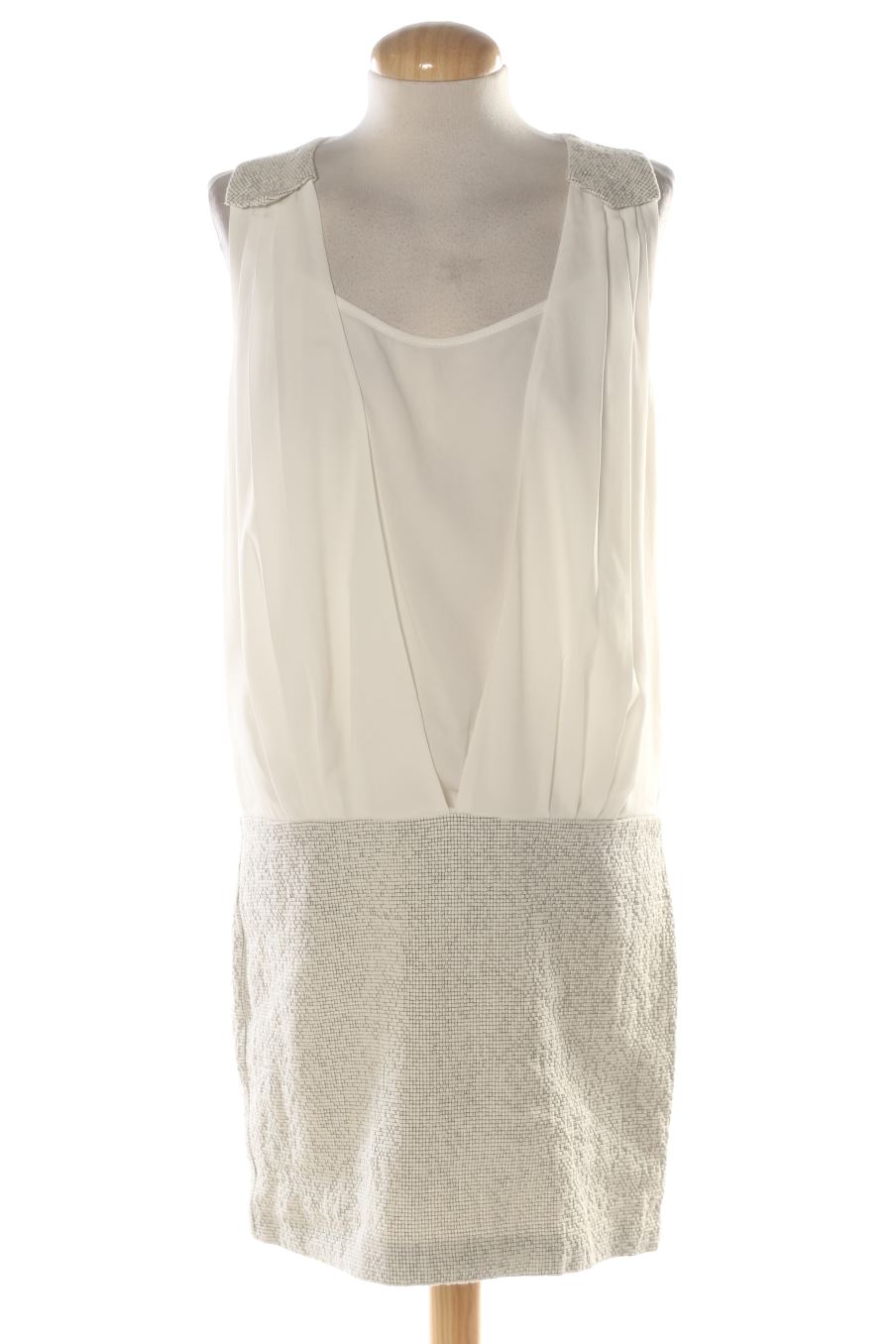 Vestito casual de See u soon de la talla M, de color bianco