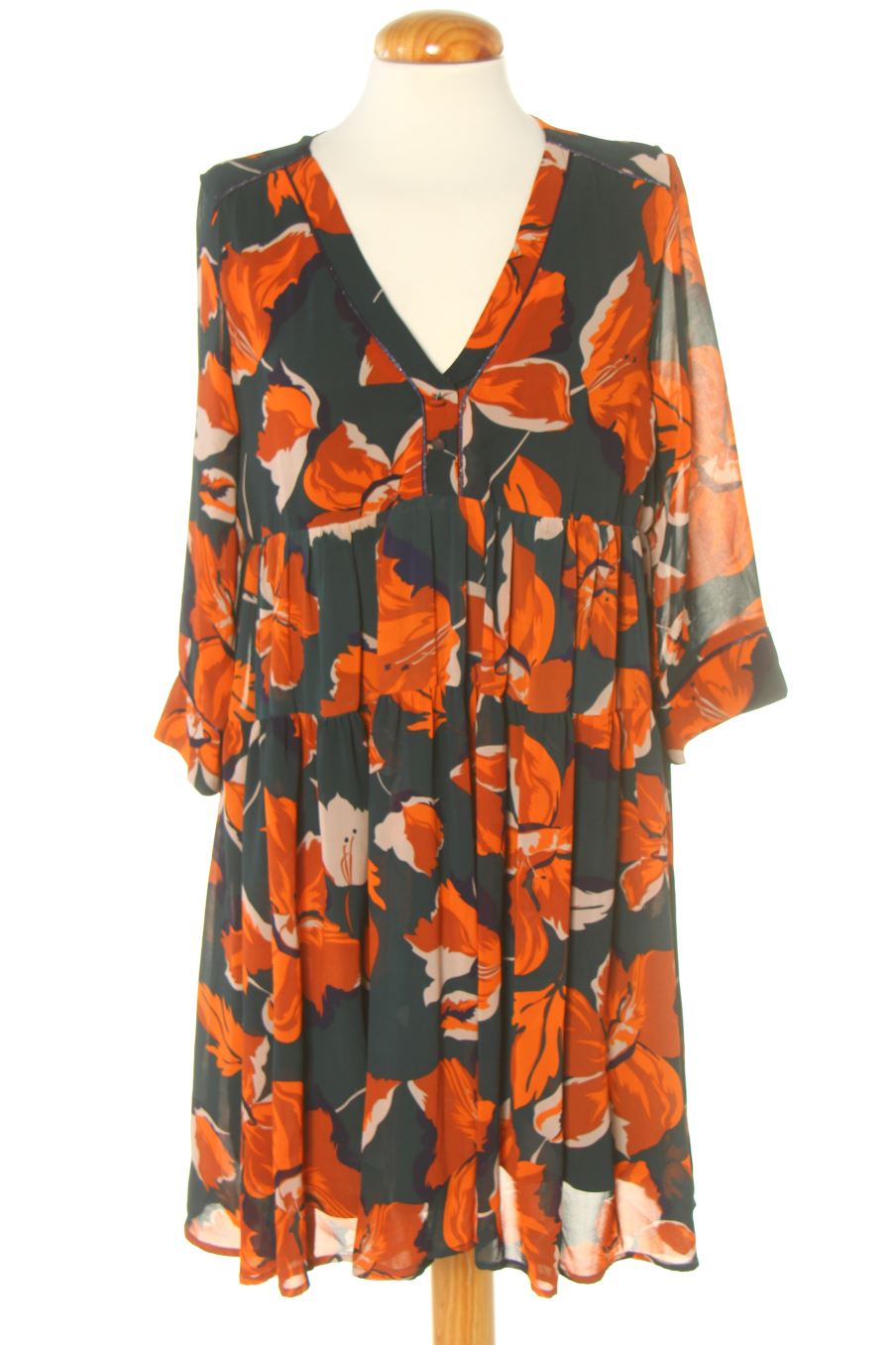 Einfaches Kleid von Grace & Mila Größe M, Farbe Aufdruck, für