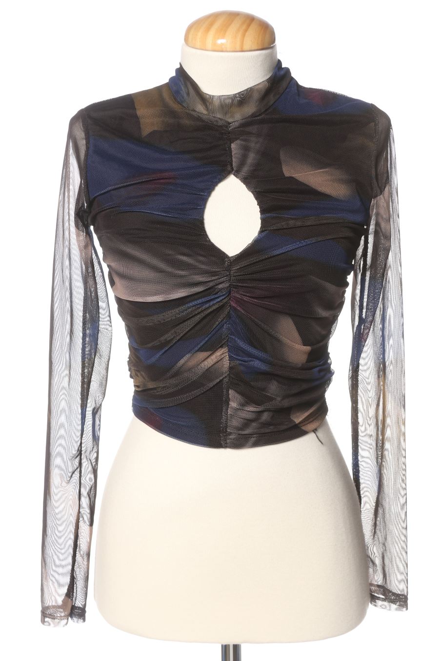 Blusa a maniche lunghe de Made in italy de la talla S, de color stampato