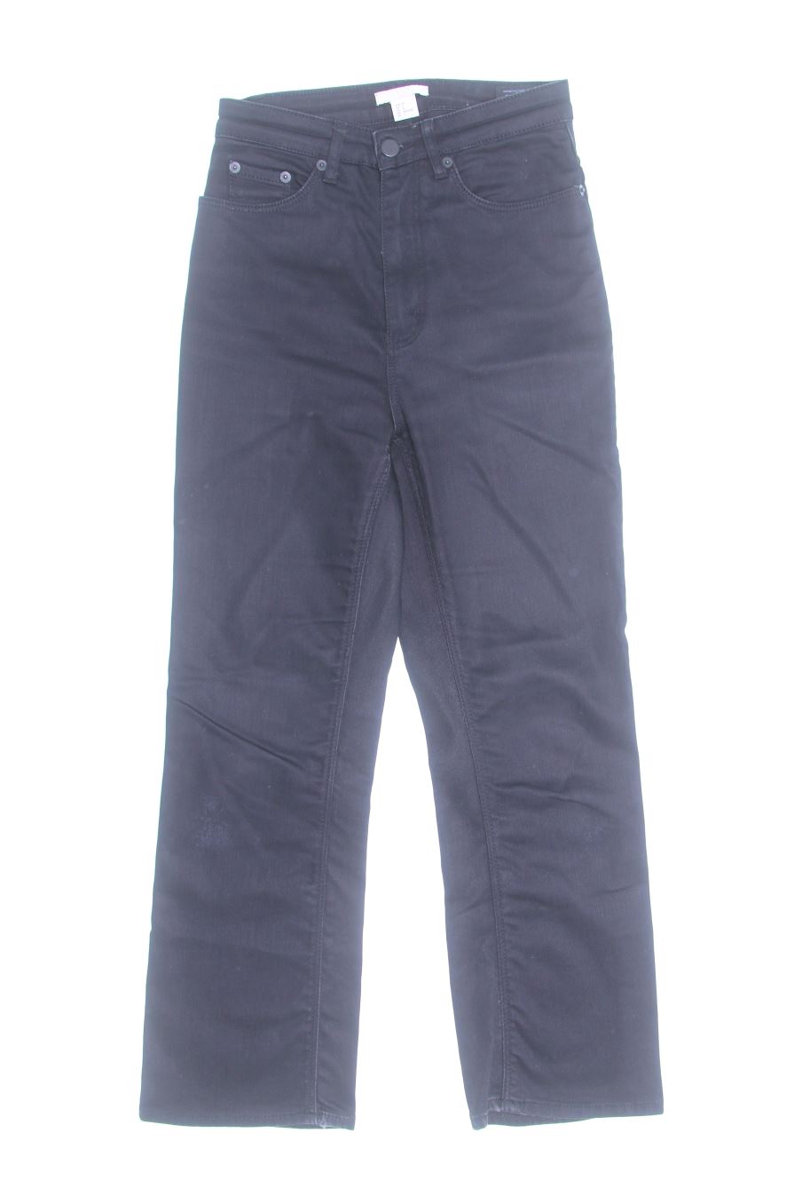Jeans H&M de la taille 34, de couleur noir de denim