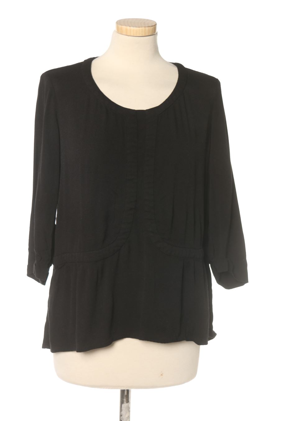 Blouse à manches longues See u soon de la taille M, de couleur noir