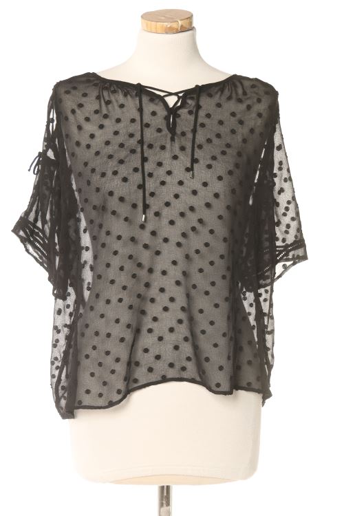 Blusa de manga corta